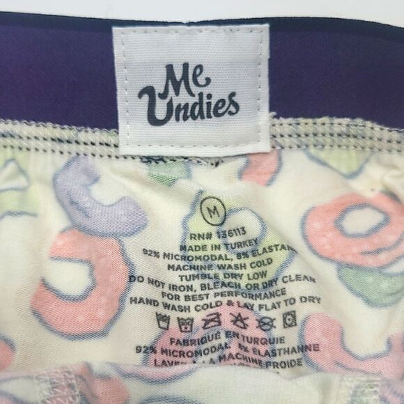 NEW MeUndies Donuts Boxer Briefs Underwear Mens Size Medium - Picture 3 of 4